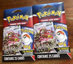 Pokemon TCG Mystery Pack w/ Foil Card MJ Holding Company 2024 Packs Lot Of 2 New - Image 1
