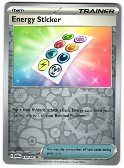 Energy Sticker 159/165 Reverse Holo SV: Scarlet & Violet 151 Pokemon TCG - Image 1