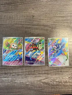 Pokemon First Partner Illustration Collection Gen 7 Full Set (Alola set) - Image 1