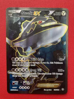 Steelix EX Card Full Art Ultra Rare Steam Siege 108/114 - Pokemon TCG Card - MP - Image 1