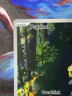 Pokemon TCG Psyduck 175/165 SV 151 Illustration Rare Holo English - Image 3