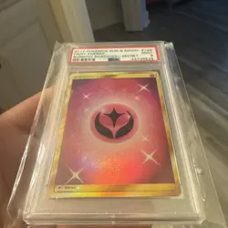 2017 Pokemon Sun & Moon Burning Shadows Secret #169 Fairy Energy PSA 9 Mint - Image 2