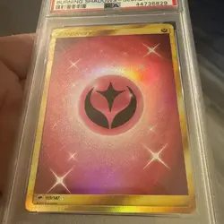 2017 Pokemon Sun & Moon Burning Shadows Secret #169 Fairy Energy PSA 9 Mint - Image 4
