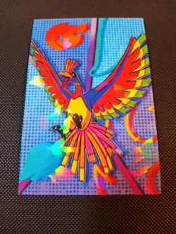 Pokemon Ho-oh Cracked Ice Holo Team Rocket Card Database Set Peru - Image 1