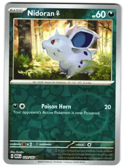 Nidoran F 029/165 Reverse Holo SV: Scarlet & Violet 151 Pokemon TCG - Image 1