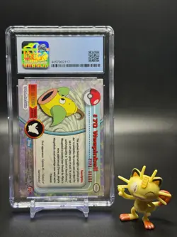 1999 Pokemon Weepinbell Topps Chrome - CGC 7 - Image 2