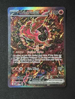 ◓Oricorio ex 024 Mega Evolution - Pokemon Ultra Premium Promo Holo Full Art*NM◓ - Image 2