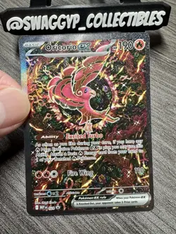 ◓Oricorio ex 024 Mega Evolution - Pokemon Ultra Premium Promo Holo Full Art*NM◓ - Image 4
