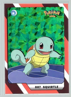2025 Pokemon Kanto Full House - Green Cracked Ice Holo- SQUIRTLE #007 - Image 1