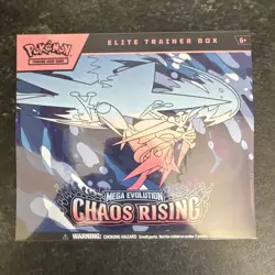 Pokemon TCG: Chaos Rising Elite Trainer Box Factory Sealed ETB - Image 1