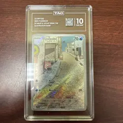 2023 POKEMON SVI EN-SCARLET & VIOLET ILLUSTRATION RARE #204 SLOWPOKE PSA TAG 10 - Image 1