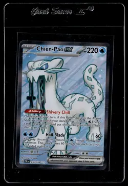 Pokemon TCG SV02: Paldea Evolved #236/193 Chien-Pao ex - Image 1