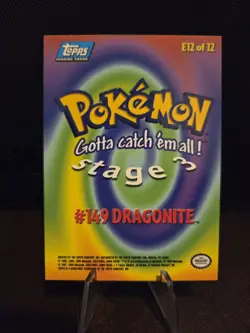 Dragonite #149 E12/12 Non Holo 1999 Topps Pokemon Movie 🌟🌟🌟 - Image 5