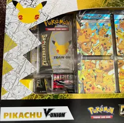🔥 Pokemon Pikachu V-Union 25th Celebrations Special Collection Box New & Sealed 820650809156 - Image 2