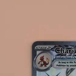 Charizard ex 215/197 Ultra Rare Full Art Holo Obsidian Flames Pokemon TCG - Image 3