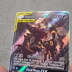 Pokemon TCG Sun & Moon Black Star Promo Umbreon & Darkrai GX SM241 - Image 4