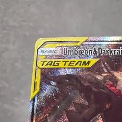 Pokemon TCG Sun & Moon Black Star Promo Umbreon & Darkrai GX SM241 - Image 5
