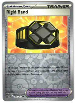 Rigid Band 165/165 Reverse Holo SV: Scarlet & Violet 151 Pokemon TCG - Image 1