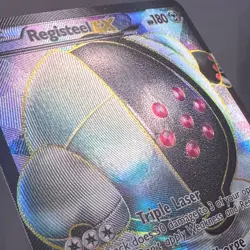 MP+ Registeel EX 122/124 Ultra Rare Dragons Exalted Pokemon 2012 5ban Graphics - Image 3