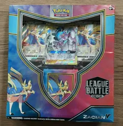 2020 Pokemon TCG: ZACIAN V League Battle Deck Trading Card Games Factory Sealed - Image 1