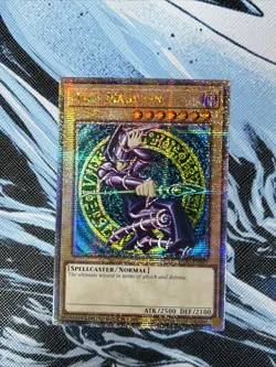 YUGIOH • DARK MAGICIAN • QUARTER CENTURY SECRET RARE • TN23-EN001 • NM - Image 1