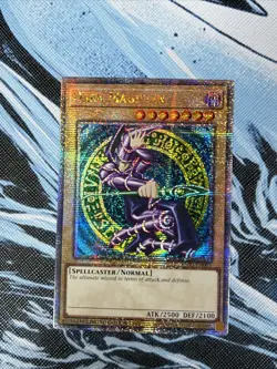 YUGIOH • DARK MAGICIAN • QUARTER CENTURY SECRET RARE • TN23-EN001 • NM - Image 2
