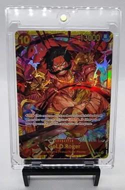 One Piece Gol D Roger OP09-118 SEC Secret Rare Emperors In The New World English - Image 1