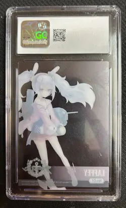2024 Azur Lane Bushiroad Vol. 1 Clear Collection Laffey #1 CGC 10 GEM MINT - Image 2