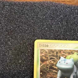 Pokemon TCG Ditto Bulbasaur GeoDelta Species Card 36/113 Non Holo Slight Damage - Image 2