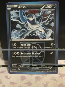 Absol (Team Plasma) #67/116 Non Holo Plasma Freeze Pokemon Card TCG - Image 1