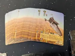 Star Wars LCG Promo Alternate Art Card Lot Lady Luck Zuckuss TIE Attack Shield - Image 2