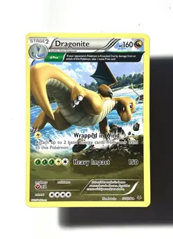 Dragonite 52/108 XY Roaring Skies Holo Rare Pokemon Card 2015 - Image 1