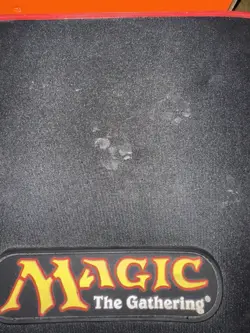 Official Magic The Gathering TCG Soft Carrying Case. Red Trim. W/ 75 MTG Cards - Image 4