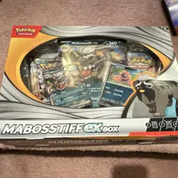 Pokemon Mabosstiff ex Box Promo Oversized Booster Card Game English 2024 - Image 1