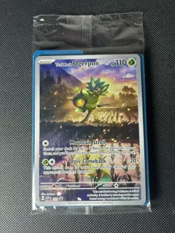 Pokemon Teal Mask Ogerpon Promo SV: Scarlet & Violet Promo Cards 123 NM Sealed - Image 1