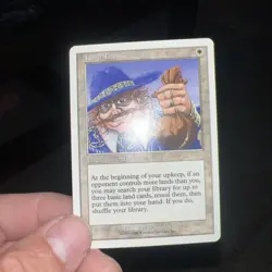 Land Tax 4th Edition Battle Royal MTG Magic the Gathering Card NM - Image 1