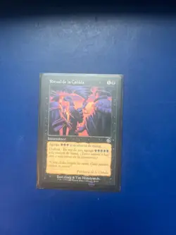 Cabal Ritual MTG Torment Spanish NM - Image 1