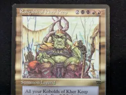 Rohgahh of Kher Keep - LP - Legends - MTG - Magic the Gathering - Multi - Image 3