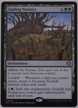 Sapling Nursery ECL 0192 MTG Landfall Treefolk - Image 1