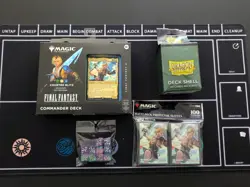 Counter Blitz Final Fantasy Precon Commander Deck with Sleeves and Box MTG - Image 1