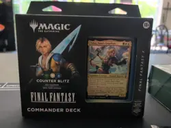 Counter Blitz Final Fantasy Precon Commander Deck with Sleeves and Box MTG - Image 2