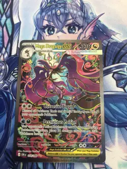 Mega Dragalge ex 118/086 - NM Chaos Rising Pokemon Card Game - Image 1