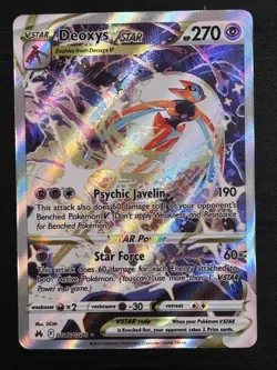 2023 Crown Zenith Deoxys VSTAR Holo SIR FA SAR #GG46/GG70 -C2 - Image 1