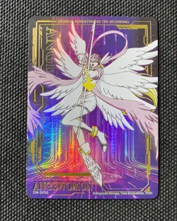 Card Fun Digimon The Beginning 02 #DM-SP06 Angewomon 1 J12 - Image 1