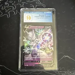 Pokemon Mewtwo V 030/071 from Japanese VSTAR Universe CGC PRISTINE 10 - Image 2