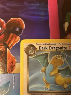 Pokemon Dark Dragonite TCG Card 22/82 Non-Holo LP Wizards of The Coast 1999 - Image 2
