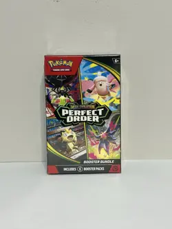 Pokemon TCG Mega Evolution—Perfect Order Booster Bundle Box, 6 Packs, English 6+ - Image 4