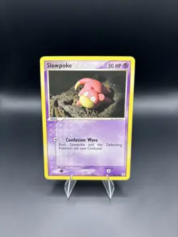 Slowpoke 80/112 Pokemon EX FireRed & LeafGreen Regular Yuka Morii - NM/LP - Image 1