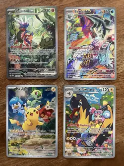 Pokemon TCG English 12 Card LOT Special Illustration Rare SIR IR Full Art EX TG - Image 1
