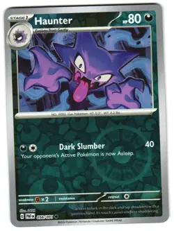 Haunter 056/091 Reverse Holo SV: Paldean Fates Pokemon TCG - Image 1